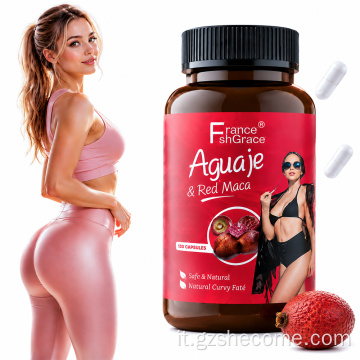 Shecome Maca Supplement Aguaje Red Maca Capsule